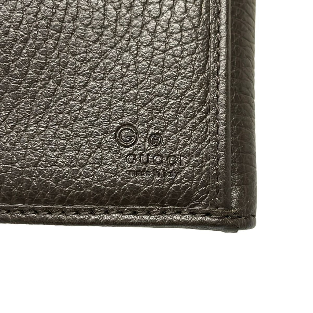 Gucci Wallet Blanc Di Dark Brown Beige Leather — view 4