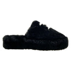 Chanel Shoes 38 C Black Slippers Monsieur Shearling — view 4