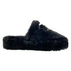 Chanel Shoes 38 C Black Slippers Monsieur Shearling — view 2