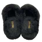 Chanel Shoes 38 C Black Slippers Monsieur Shearling — view 7