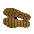 Hermes Mules 37 Eze Brown Beige Wedge Sole Leather — view 8
