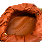 Bottega Veneta Shoulder Bag the Chain Pouch Brown Removable Strap Leather — view 7