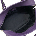 Loewe Handbag Amazona 36 Purple Leather — view 7