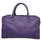 Loewe Handbag Amazona 36 Purple Leather — view 3