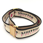 Louis Vuitton Shoulder Strap Beige Ivory Multi Diane Nmpm Leather — view 2