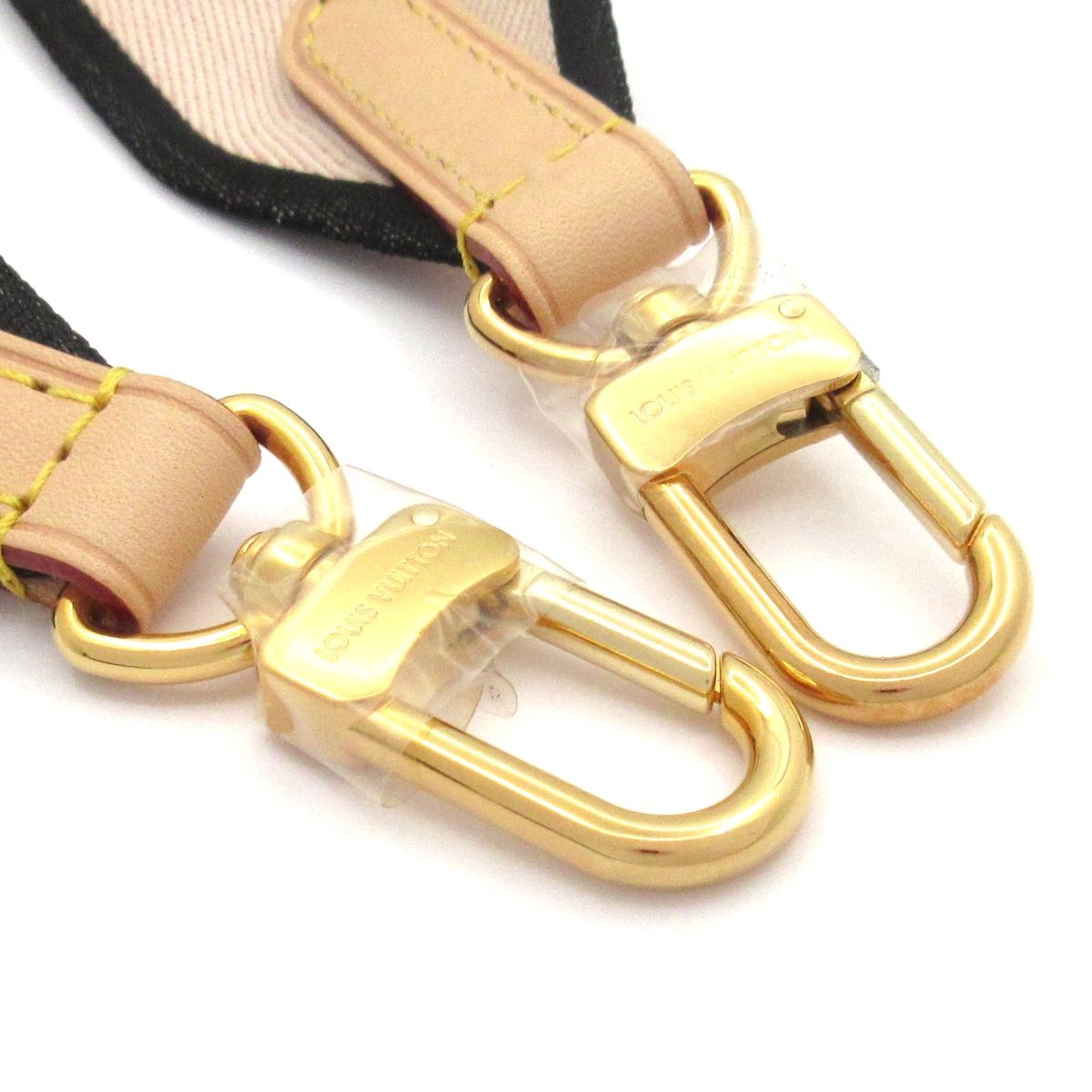 Louis Vuitton Shoulder Strap Beige Ivory Multi Diane Nmpm Leather — view 4
