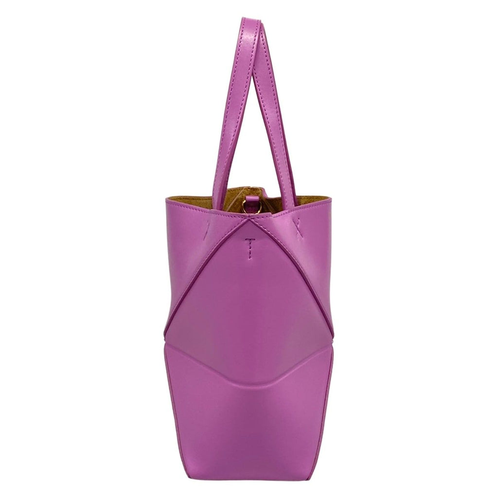 Loewe Tote Puzzle Fold Mini Rock Rose Color Folding — view 2