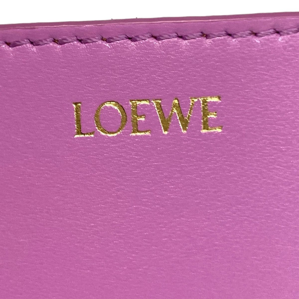 Loewe Tote Puzzle Fold Mini Rock Rose Color Folding — view 9