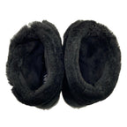 Prada Short Boots 40 Black Shearling — view 7