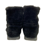 Prada Short Boots 40 Black Shearling — view 6