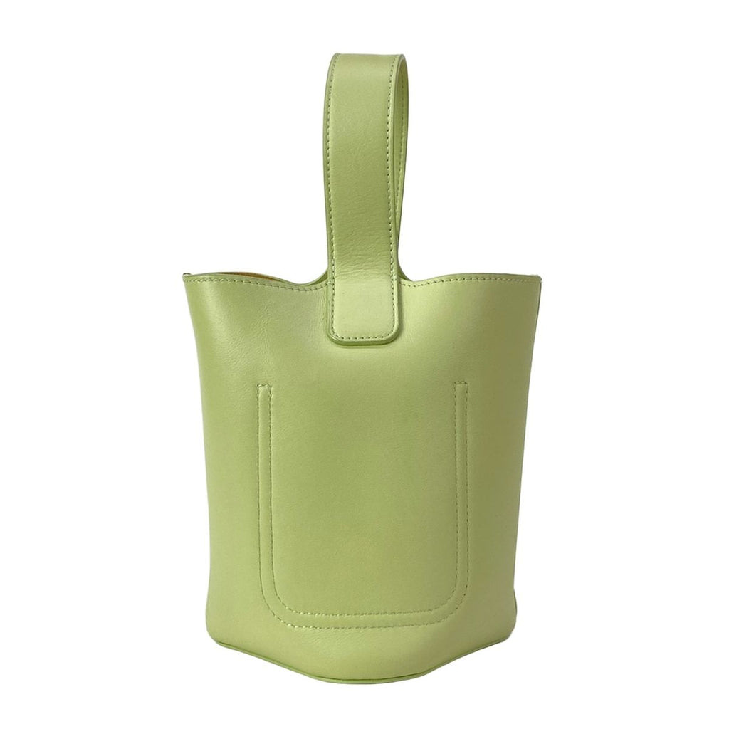 Loewe Pebble Bucket Bag Mini Light Green — view 3