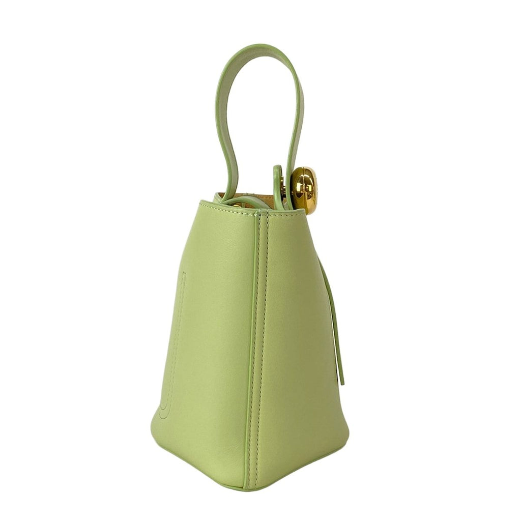 Loewe Pebble Bucket Bag Mini Light Green — view 2