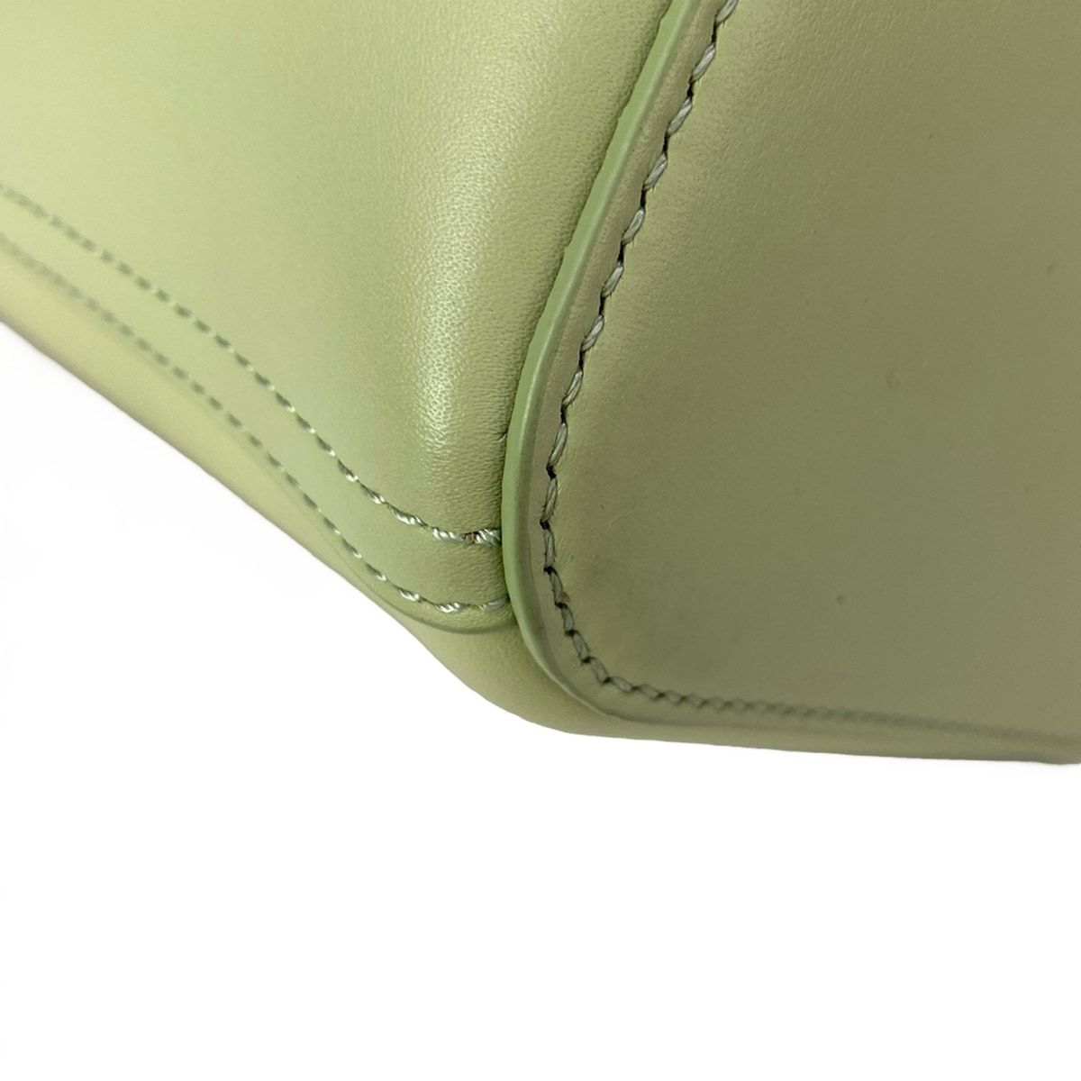 Loewe Pebble Bucket Bag Mini Light Green — view 6