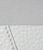 Hermes Handbag Silver Taurillon Clemence Picotin Lock PM — view 8