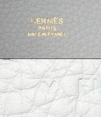 Hermes Handbag Silver Taurillon Clemence Picotin Lock PM — view 4