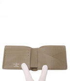 Louis Vuitton Bifold Wallet Portefeuille Multiple Taiga — view 4