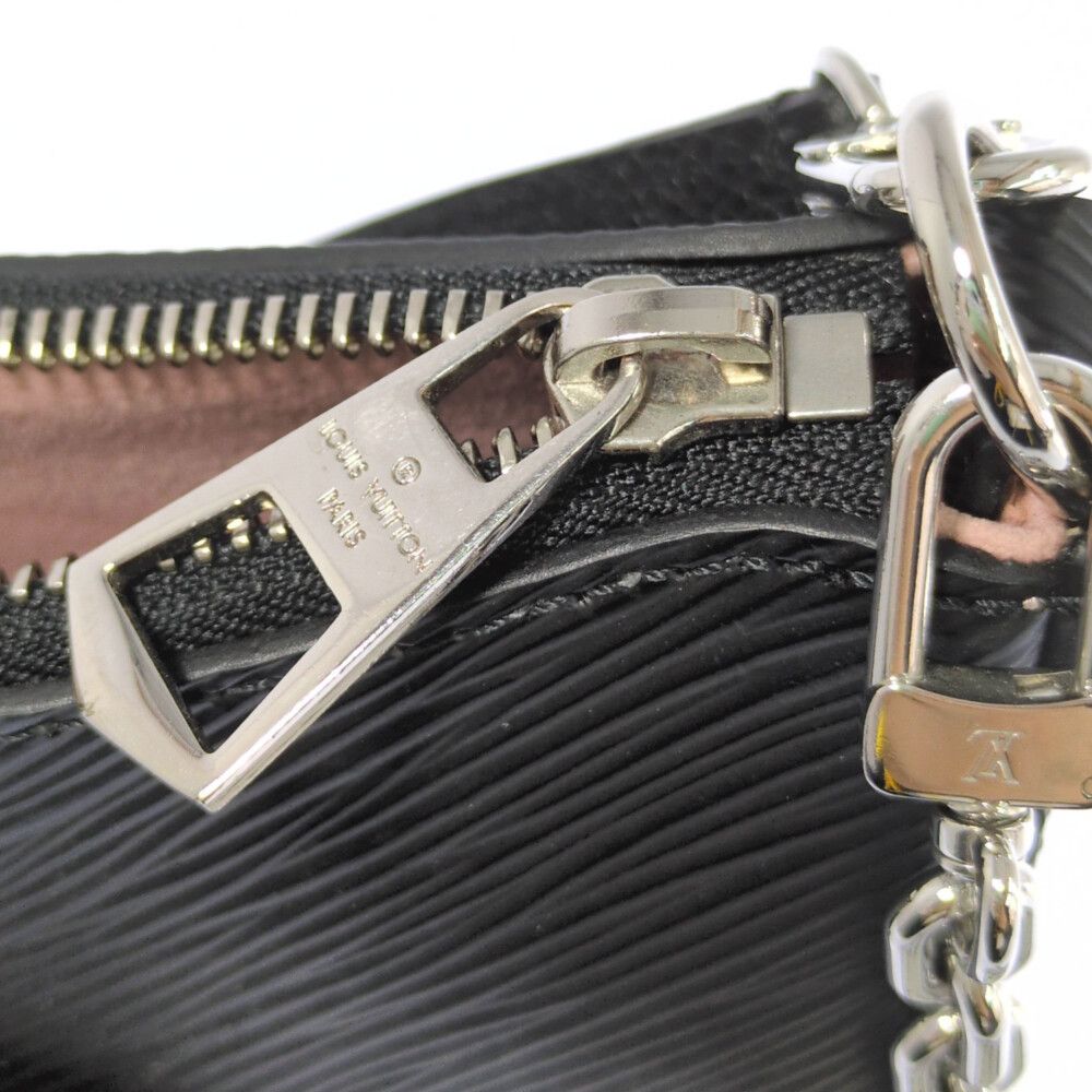 Louis Vuitton Epi Marelle Shoulder Pouch Noir — view 8