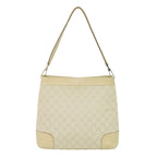 Gucci GG Canvas Shoulder Bag Beige