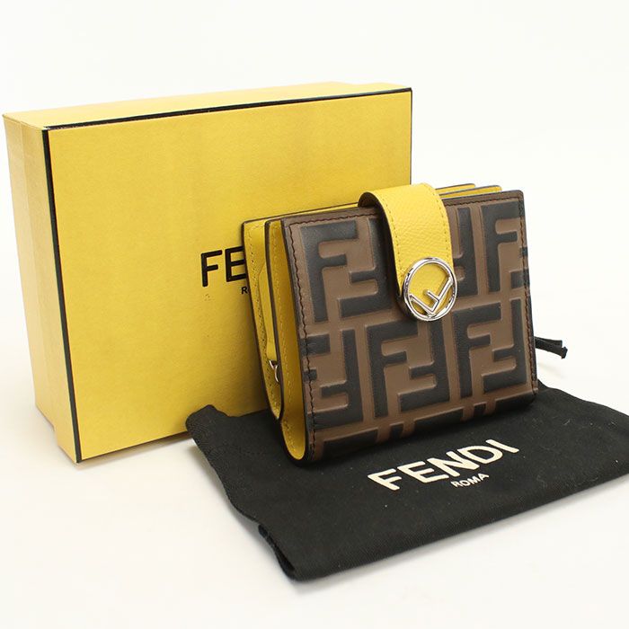 Fendi F's Bifold Wallet Calf