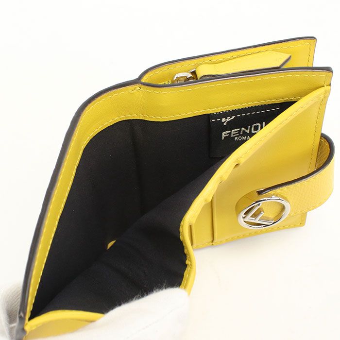 Fendi F's Bifold Wallet Calf — view 4