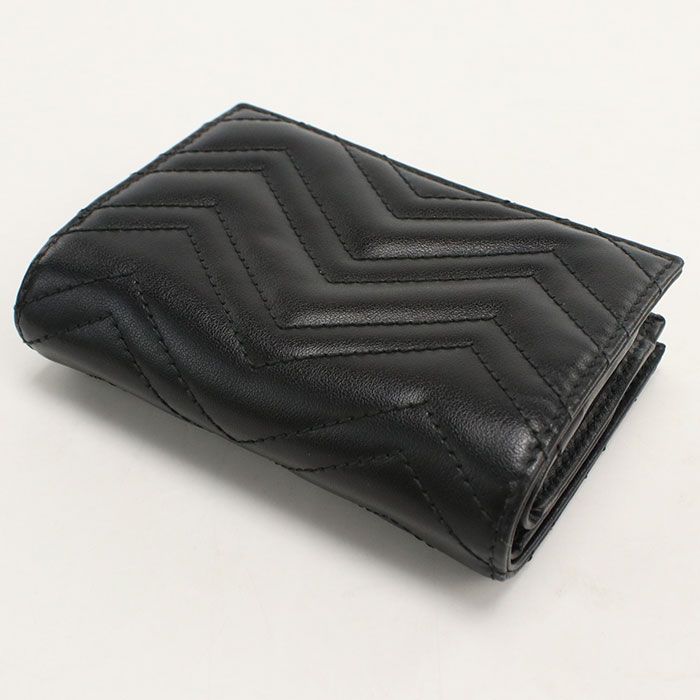 Gucci GG Marmont Bifold Wallet Quilted Leather — view 2