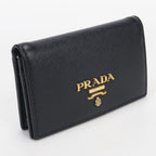 Prada Card Case Business Holder Leather