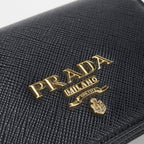 Prada Card Case Business Holder Leather — view 5