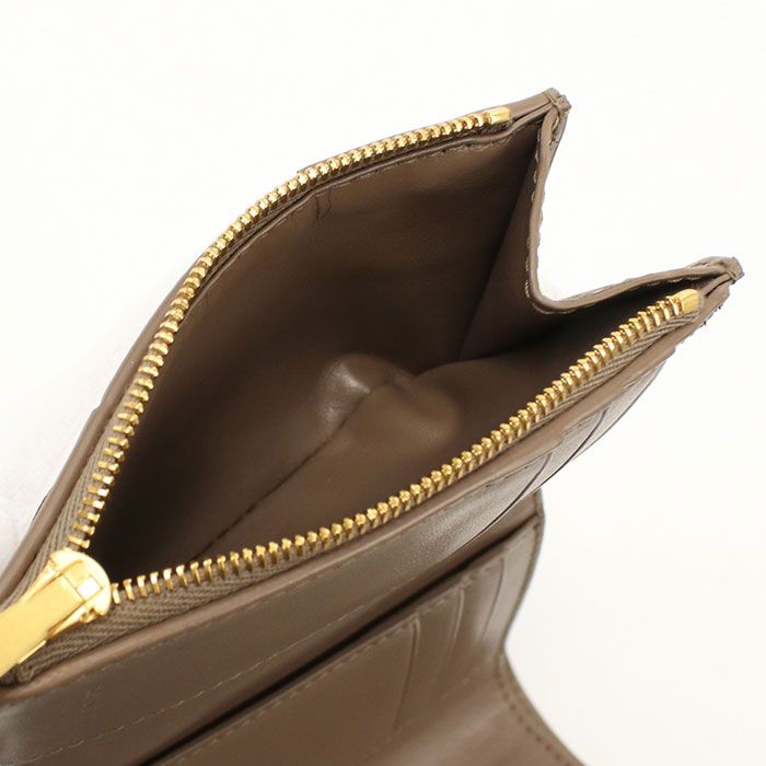 Bottega Veneta Zipper Wallet Cassette Trifold Lambskin — view 5