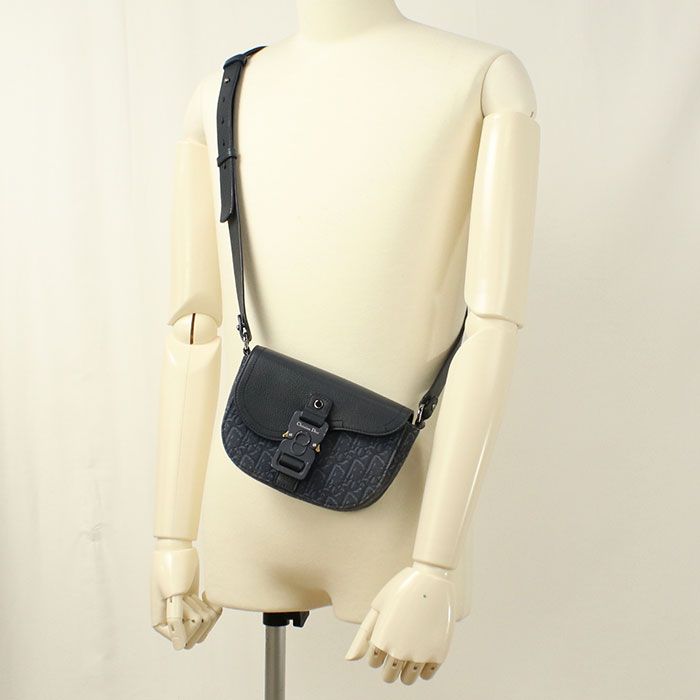 Dior Saddle Crossbody Shoulder Bag Oblique — view 8