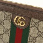 Gucci Zip Around Wallet Ophidia Zip GG Supreme Leather — view 4