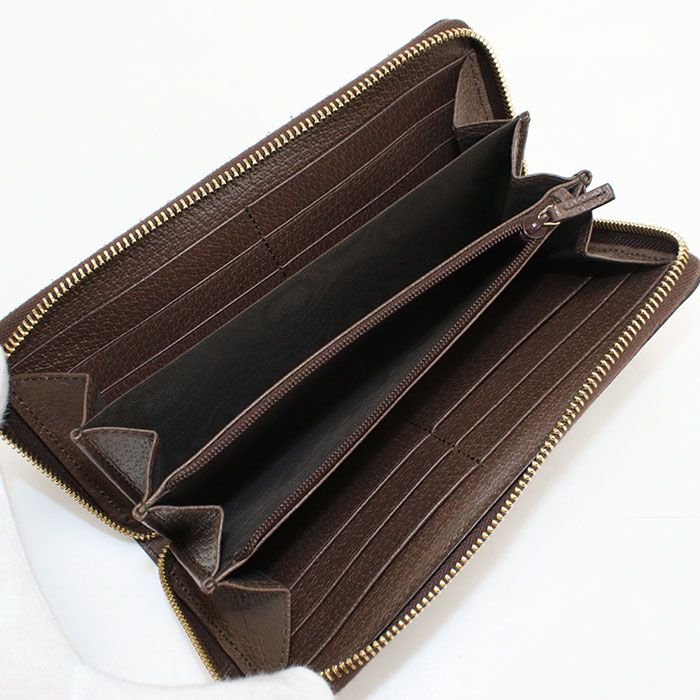 Gucci Zip Around Wallet Ophidia Zip GG Supreme Leather — view 3