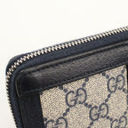Gucci Zip Around Wallet Ophidia Zip GG Supreme Leather — view 7