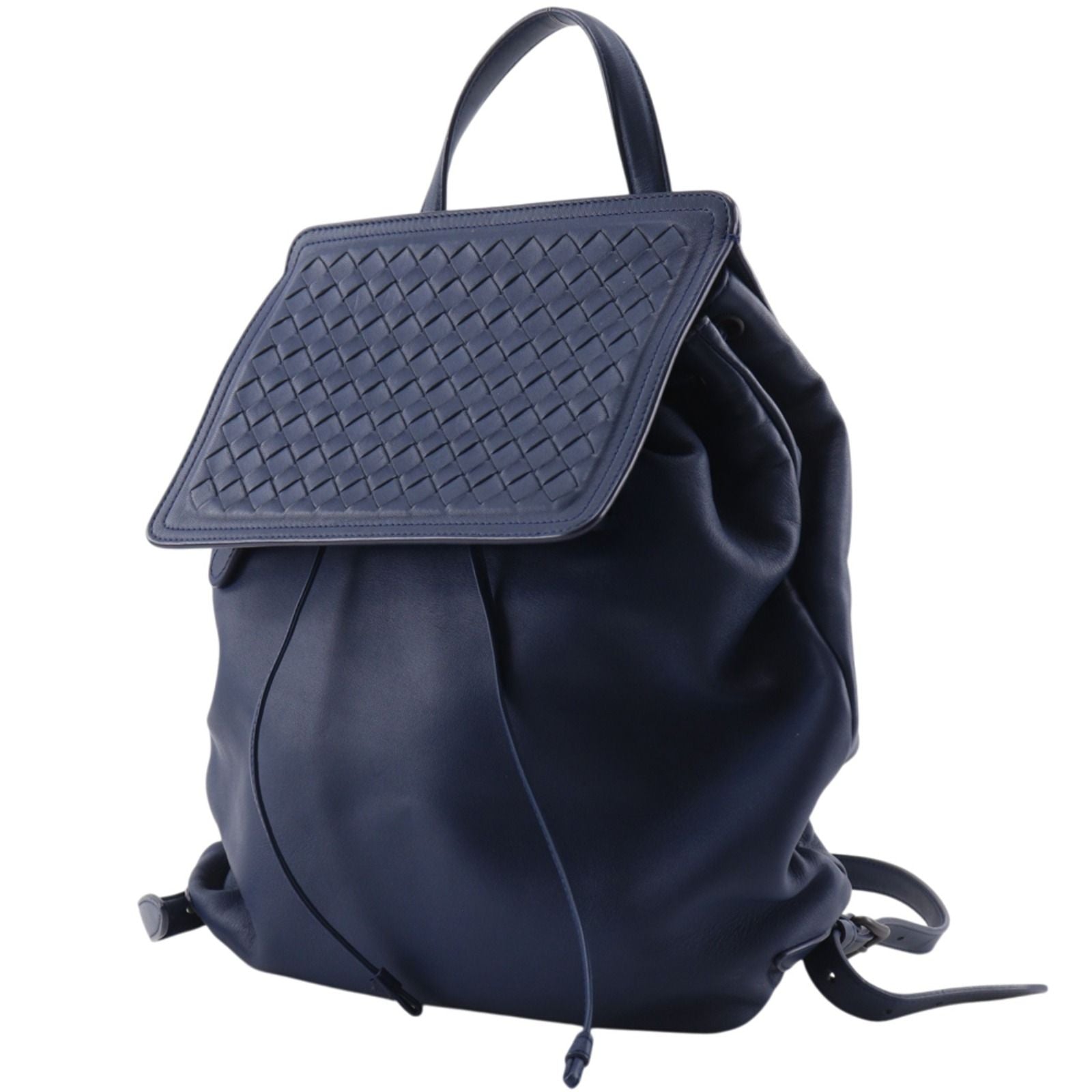 Bottega Veneta Blue Backpack — view 2
