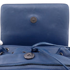 Bottega Veneta Blue Backpack — view 8
