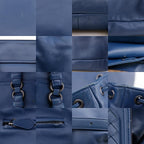 Bottega Veneta Blue Backpack — view 9