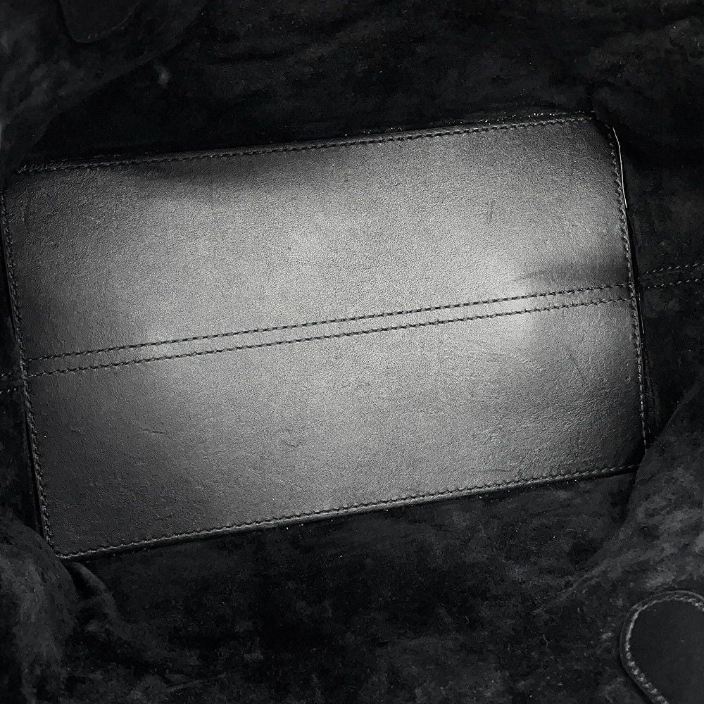 Dior Handbag Macro Cannage Toujour Small Calf Leather Black — view 9