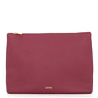 Loewe Clutch Blanc Pouch Leather