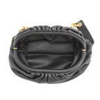 Bottega Veneta Belt Bag the Chain Pouch Leather Black — view 6