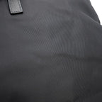 Prada Tote Triangle Logo Shopping Nylon Black — view 7