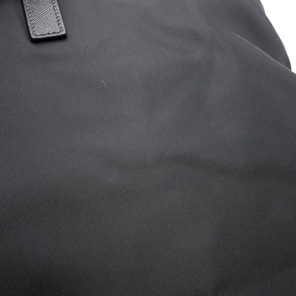 Prada Tote Triangle Logo Shopping Nylon Black — view 7