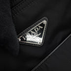 Prada Tote Triangle Logo Shopping Nylon Black — view 9