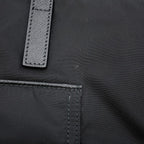 Prada Tote Triangle Logo Shopping Nylon Black — view 6