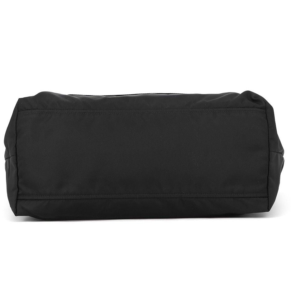 Prada Tote Triangle Logo Shopping Nylon Black — view 3