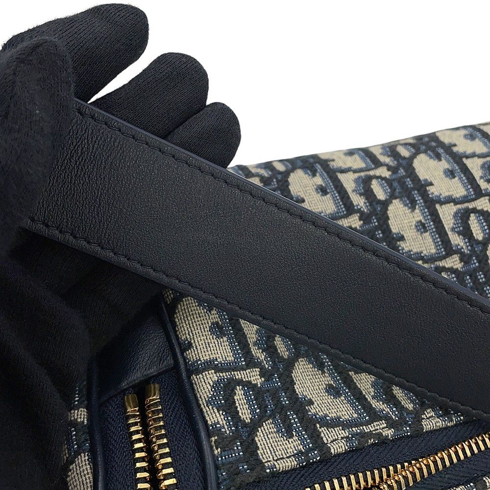 Dior Shoulder Bag Oblique East West Mini — view 9