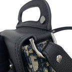 Dior Shoulder Bag Oblique Saddle Vertical Pouch Black Trotter — view 6