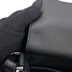 Dior Shoulder Bag Oblique Saddle Vertical Pouch Black Trotter — view 7