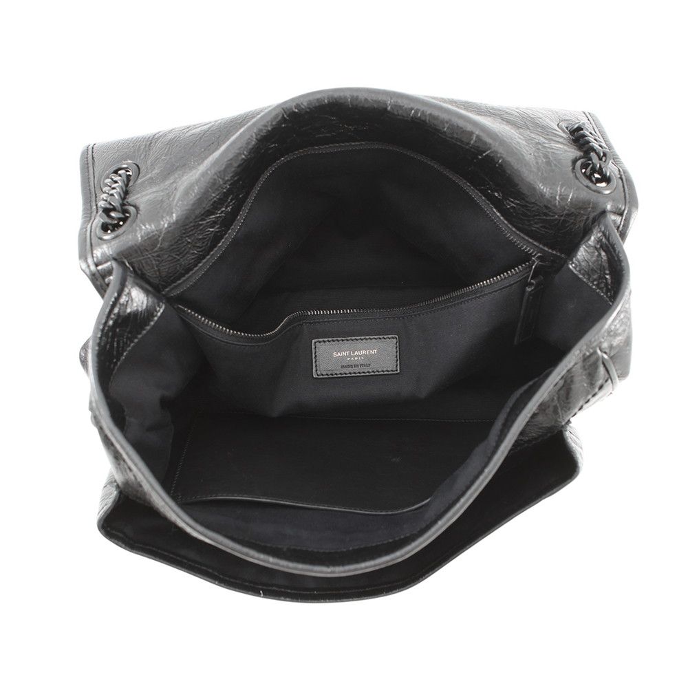 Saint Laurent Paris Chain Shoulder Bag Niki Large Black — view 7