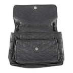 Saint Laurent Paris Chain Shoulder Bag Niki Large Black — view 6