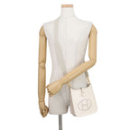Hermes Evelyne TPM 111 cm Amazon Beton Gold Taurillon Clemence Handbag — view 4