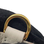 Hermes Evelyne TPM 111 cm Amazon Beton Gold Taurillon Clemence Handbag — view 8